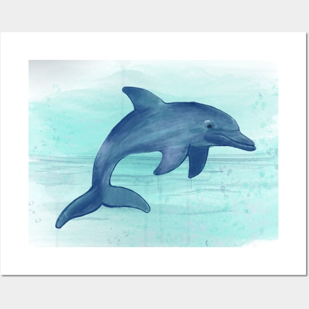 Dolphin Wall Art by Artistica